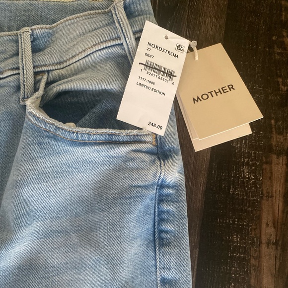 Mother frey ankle cut blue jeans - Picture 2 of 4